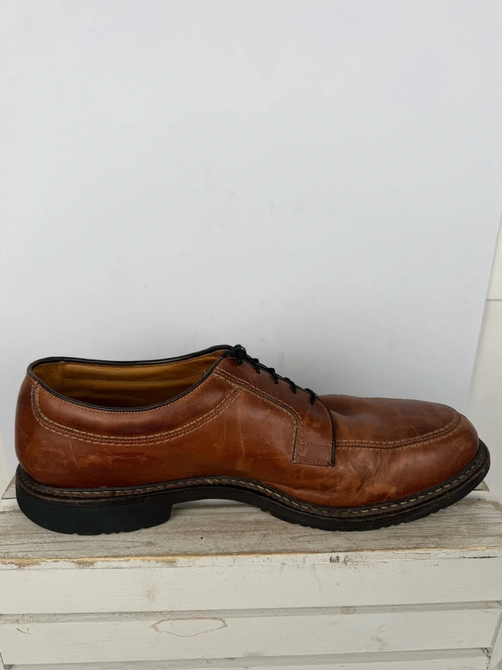 Allen Edmonds Wilbert comfort shoes in brown leather Men’s size 14D